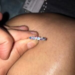 Aurora Opal Multi-Stone Stackable Ring - Women Jewelry